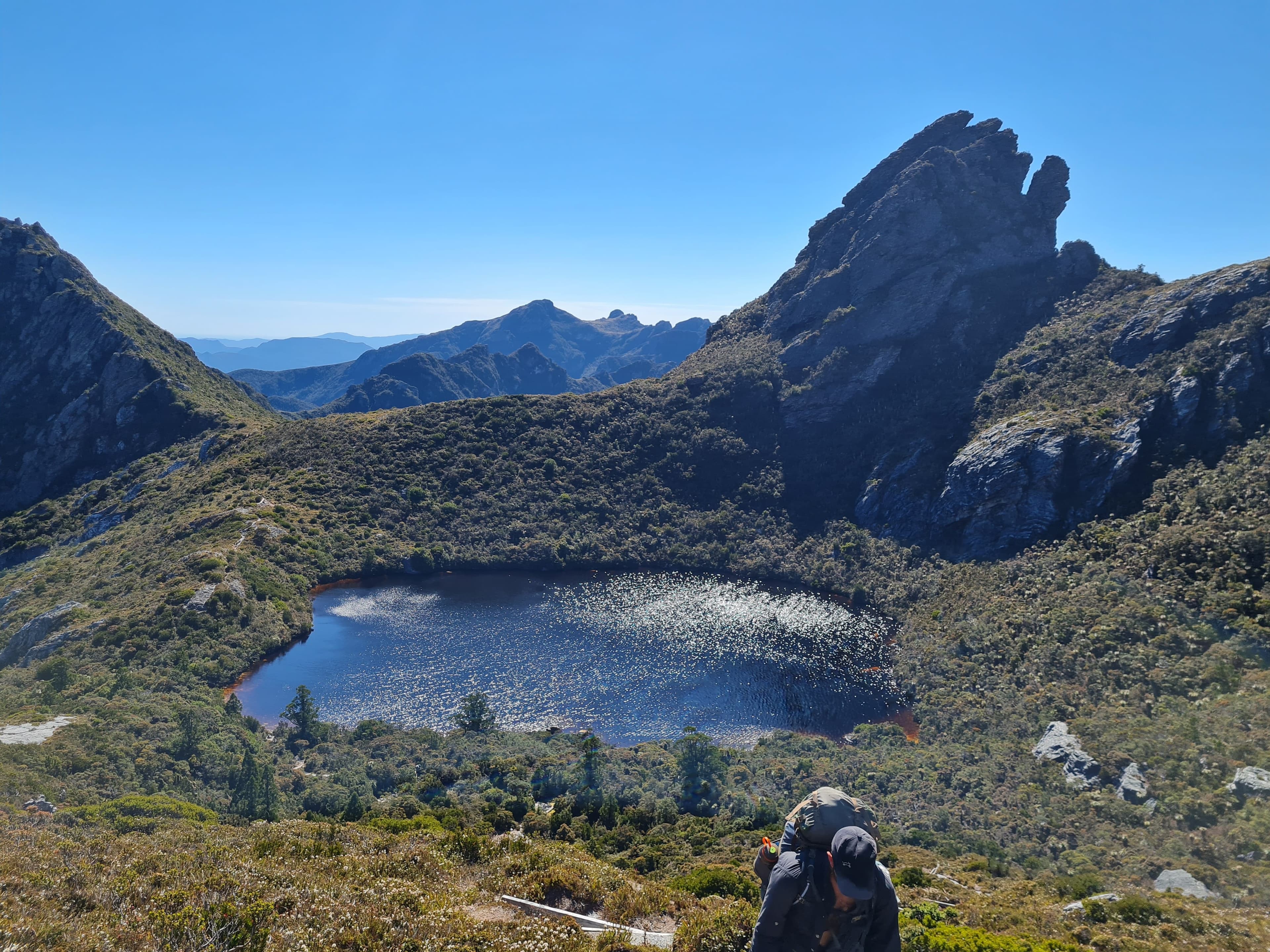 Haven Lake. Truly a haven in the blistering sun. 